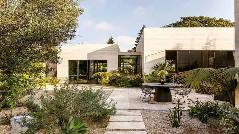 mẫu nhà vườn cấp 4 đẹp ở nông thôn mộc mạc thoáng đãng thân thiện