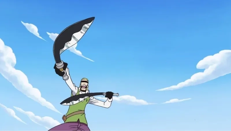 Trận Helmeppo vs Zoro ban đầu cho thấy sự yếu đuối của Helmeppo