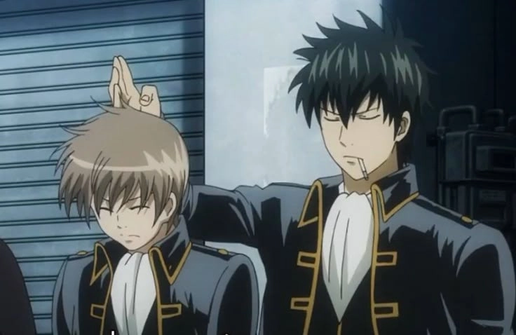 Gintoki x Hijikata thường xuyên có những màn tranh luận hài hước