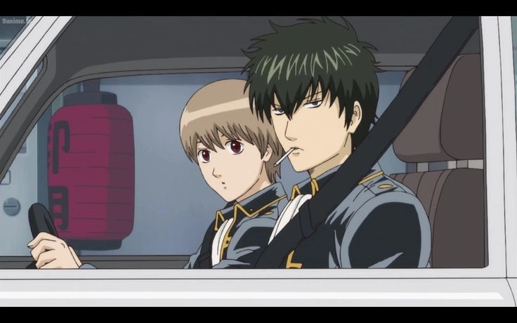 Gintoki Sakata x Toushirou Hijikata được fan ship bởi sự trái ngược