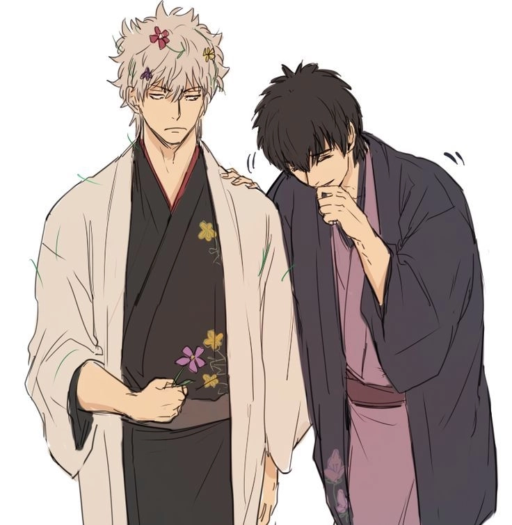 Okita and Hijikata là bộ đôi chiến đấu hiệu quả trong Gintama