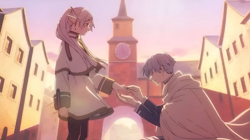 Fanart doujinshi Himmel x Frieren dj đầy sáng tạo