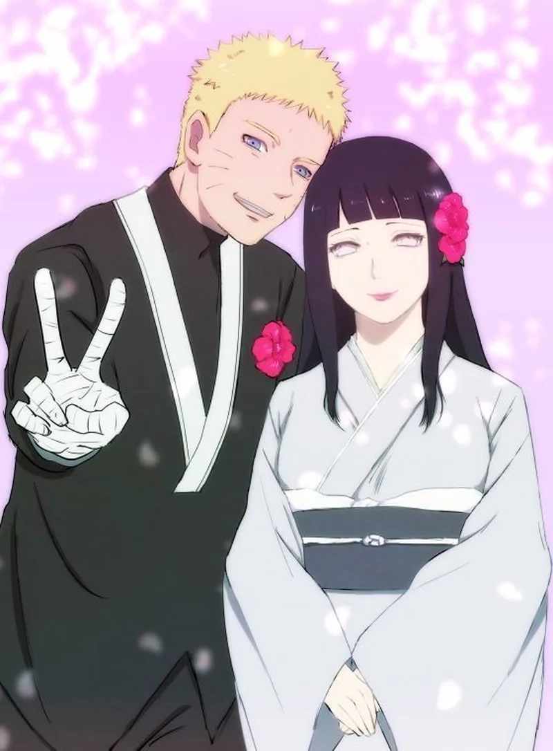 Khoảnh khắc ấm áp trong đám cưới của Hinata và Naruto