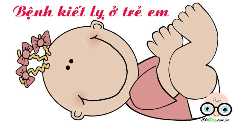 Những ảnh thực tế về kiết lỵ ở trẻ