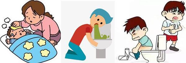 Quan sát hình ảnh trẻ bị tiêu chảy để kịp thời xử lý