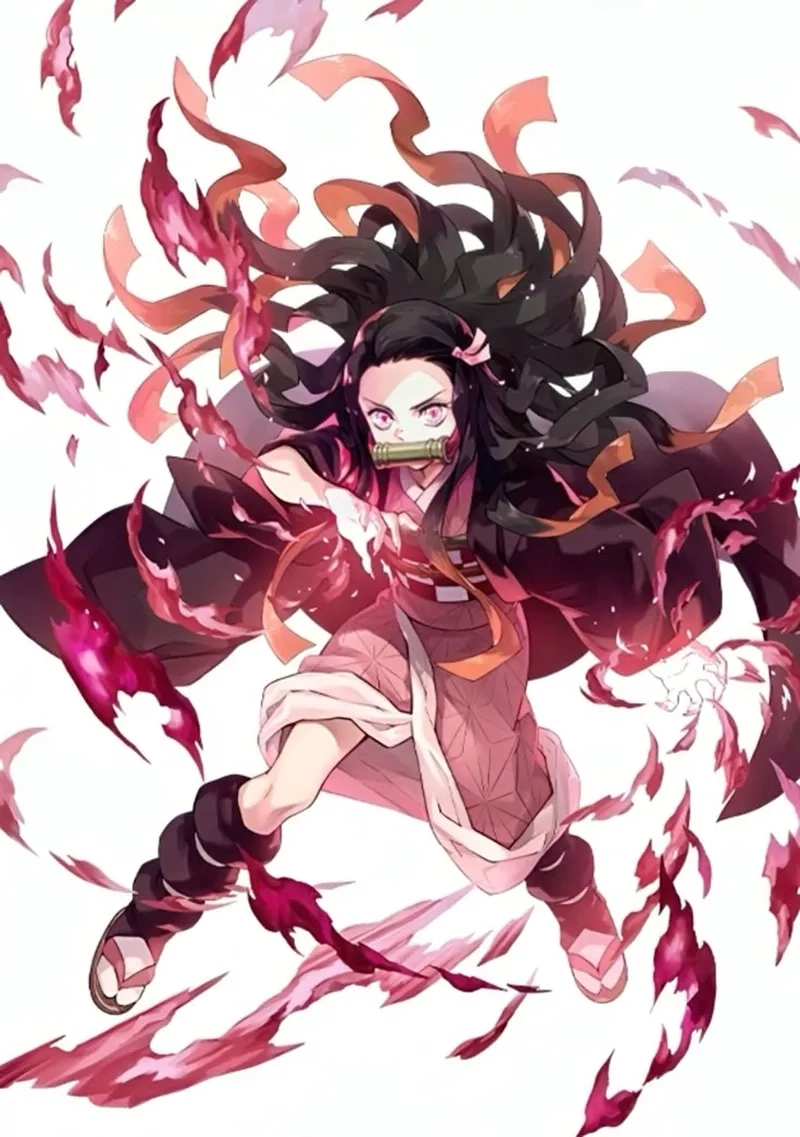 Đổi ngay nezuko hình nền lung linh cho điện thoại