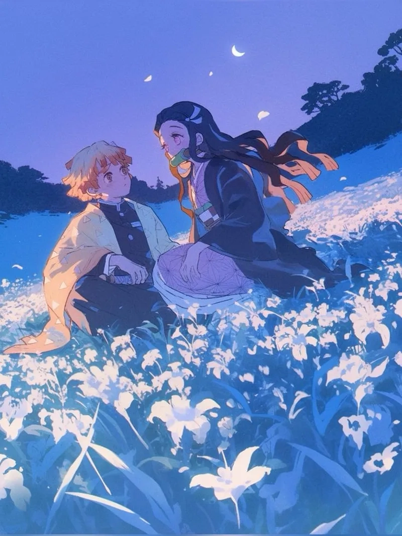 Bộ sưu tập đẹp nezuko and zennitsu greatm8 cực chất