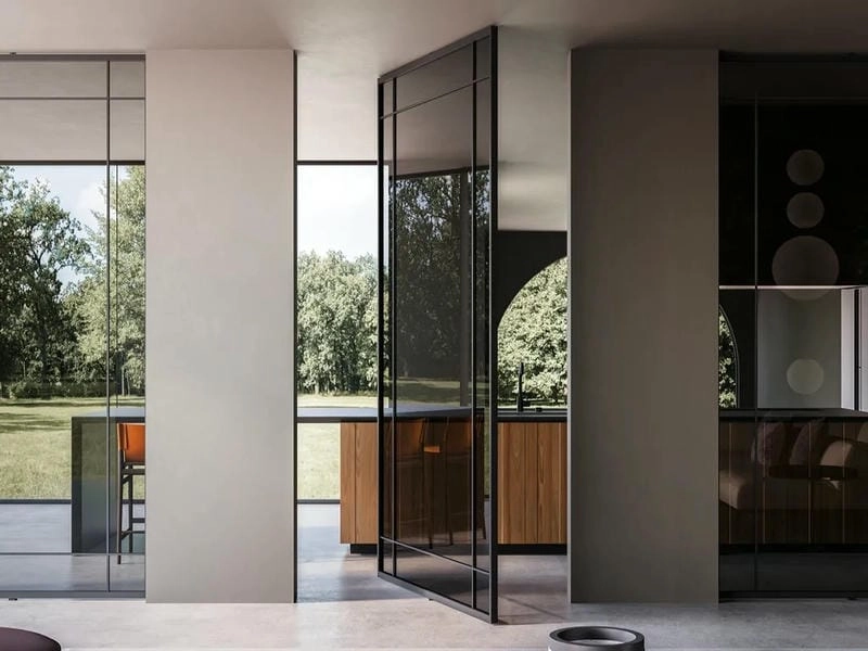 Thiết kế sang trọng với vách ngăn phòng di dộng