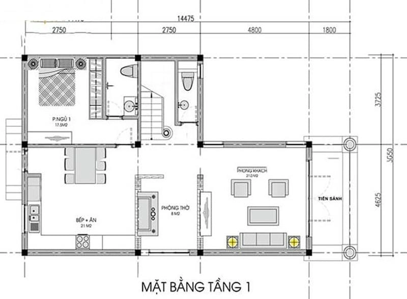 Khám phá bản thiết kế nhà chữ l 2 tầng phù hợp nông thôn và phố