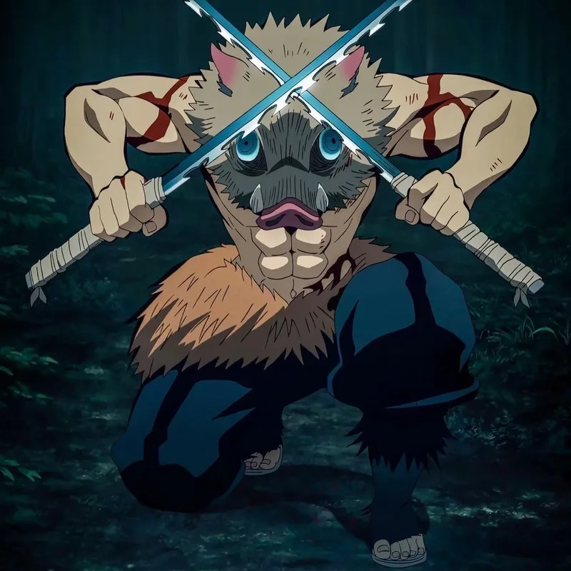 Gương mặt thật Inosuke face đẹp lạ thường sau lớp mặt nạ