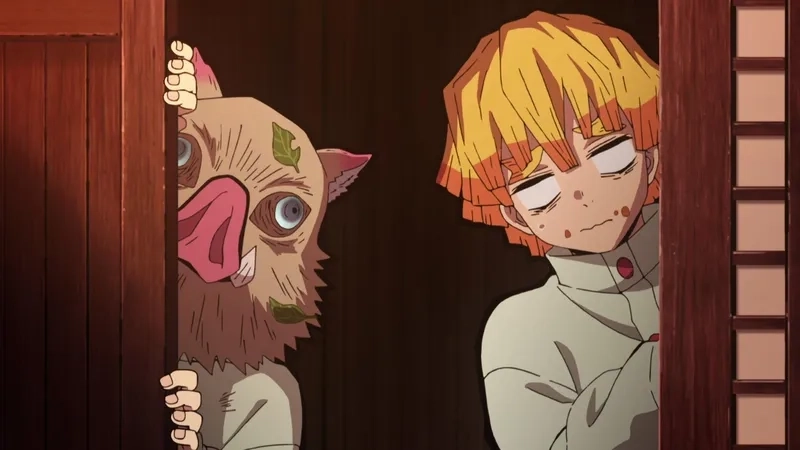 Cặp đôi bất ngờ Muichirou x Inosuke tạo nên nhiều tranh luận