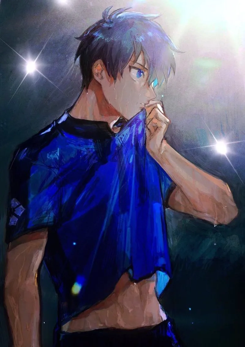 Ảnh Isagi 4K rõ nét từ anime, lý tưởng cho wallpaper và fan edit