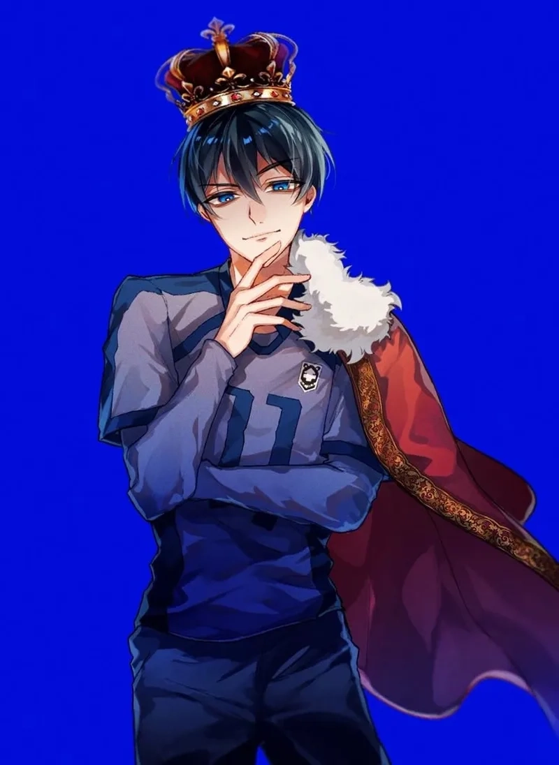 Ảnh official art Isagi Yoichi được vẽ bởi tác giả Kaneshiro Muneyuki