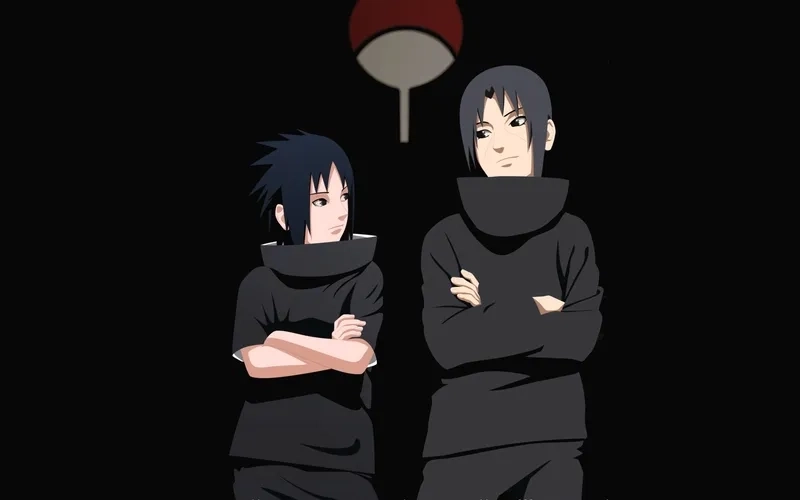 Khoảng lặng đầy đau thương trong itachi x sasuke