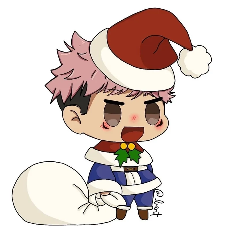 Itadori cute không chỉ ở ngoại hình mà còn đến từ sự chân thành và lòng tốt dành cho bạn bè và người lạ