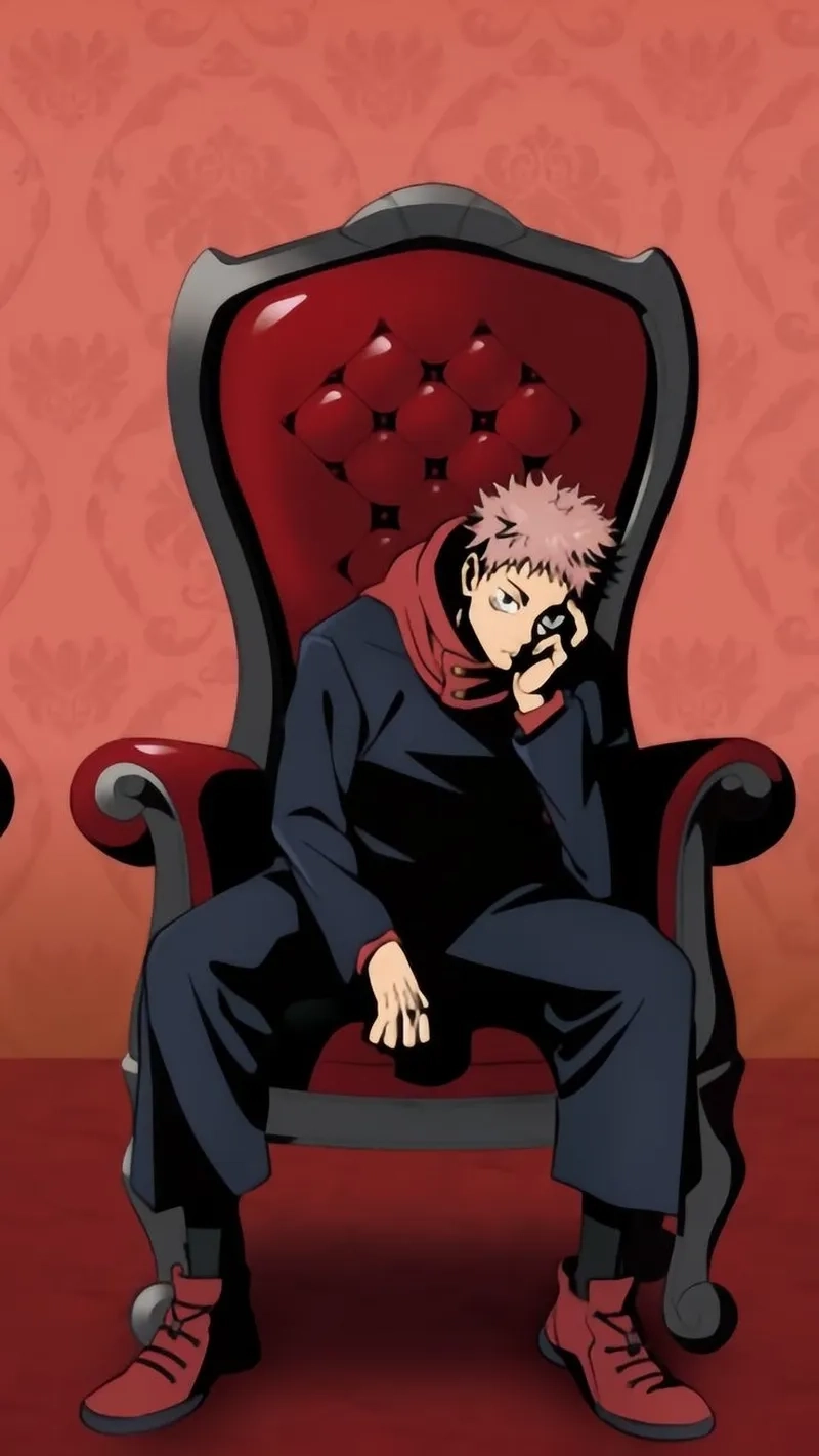 Jujutsu Kaisen Itadori là tâm điểm của câu chuyện với vai trò là vật chứa của Sukuna và chiến binh công lý