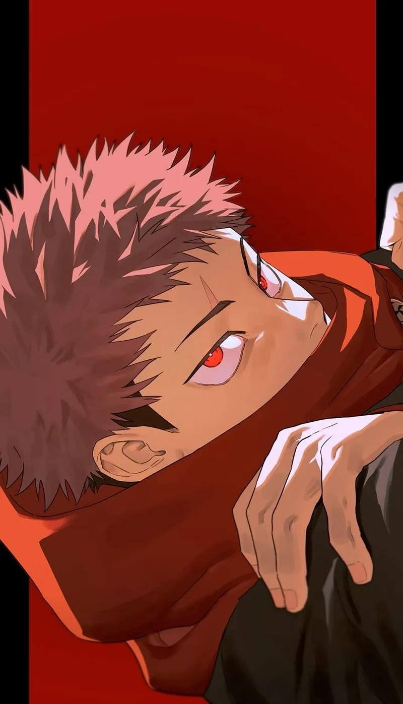 Draw Itadori được fan thực hiện bằng bút chì, digital art hay màu nước với nét vẽ mạnh mẽ và biểu cảm sắc sảo