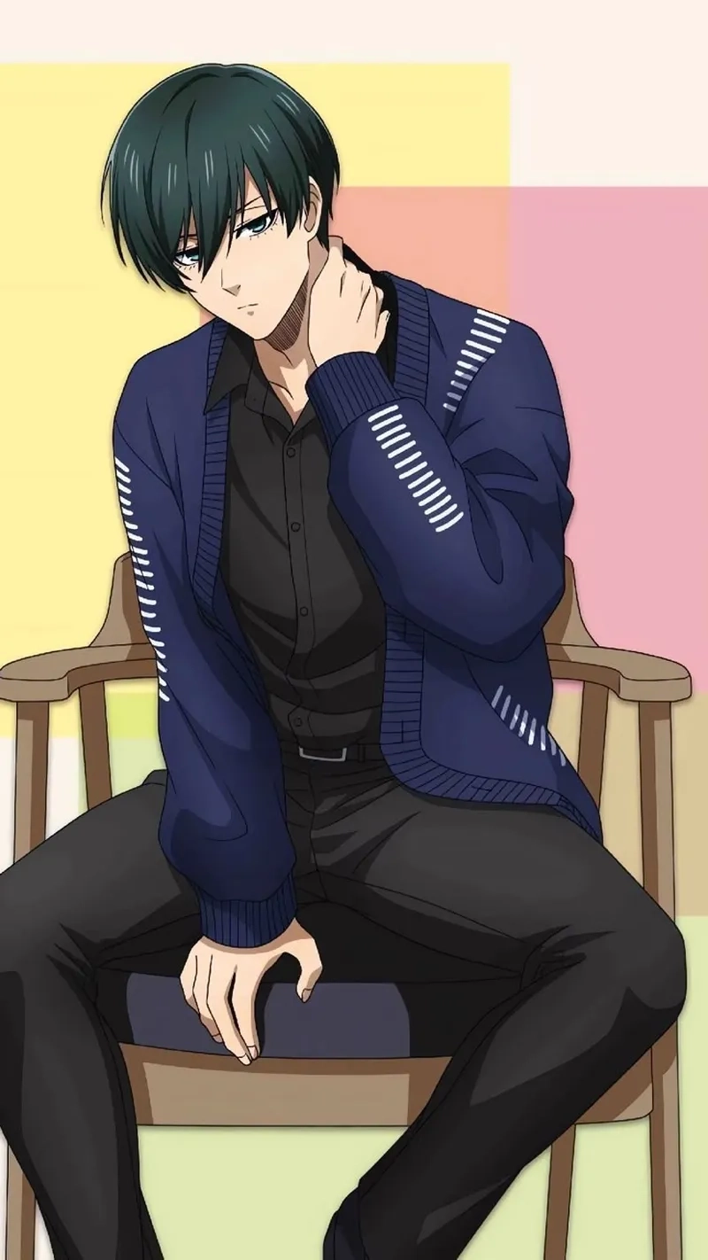 Hình ảnh Rin Itoshi chibi cute khiến fan phát cuồng