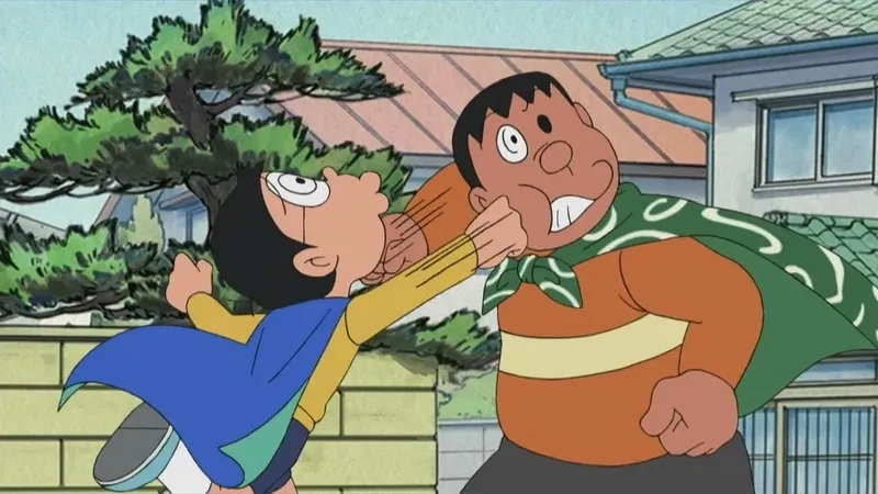 Tình bạn kỳ lạ nhưng đáng yêu giữa Nobita Jaian