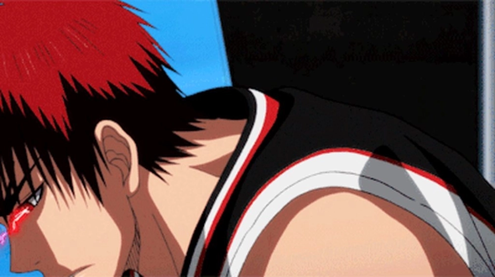 Kagami anime luôn cháy hết mình trong mọi trận đấu