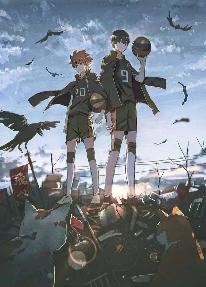 Sự gắn kết giữa Kageyama và Hinata làm nên thành công anime