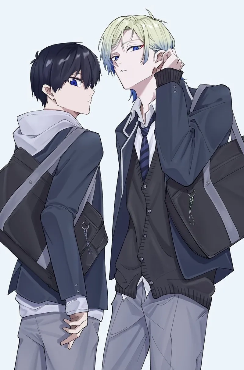 Kaiser and Isagi từng đối đầu và tôn trọng nhau rõ nét