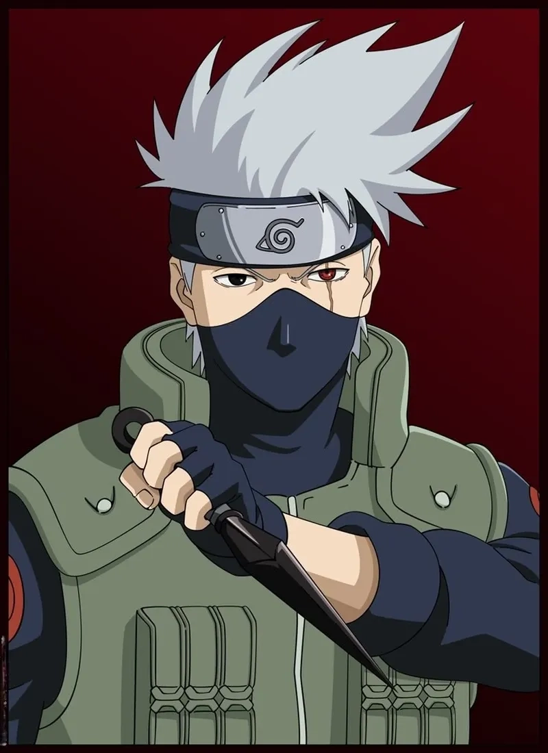 Kakashi ngầu trong từng chuyển động và ánh mắt