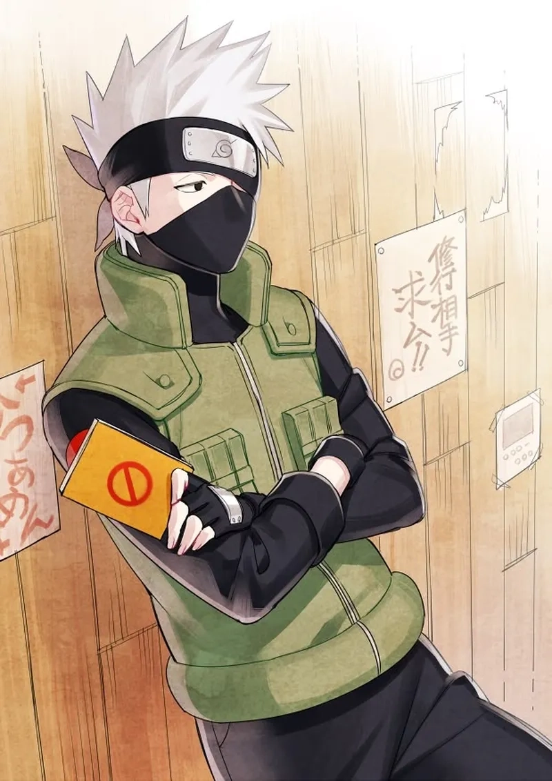 Hình kakashi ngầu phù hợp làm avatar cực chất