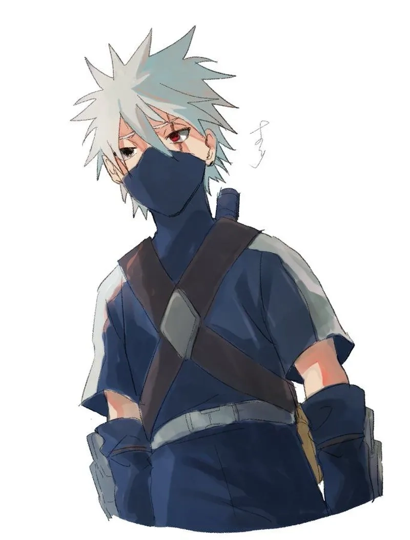 Ánh mắt kakashi buồn ẩn chứa nhiều suy tư