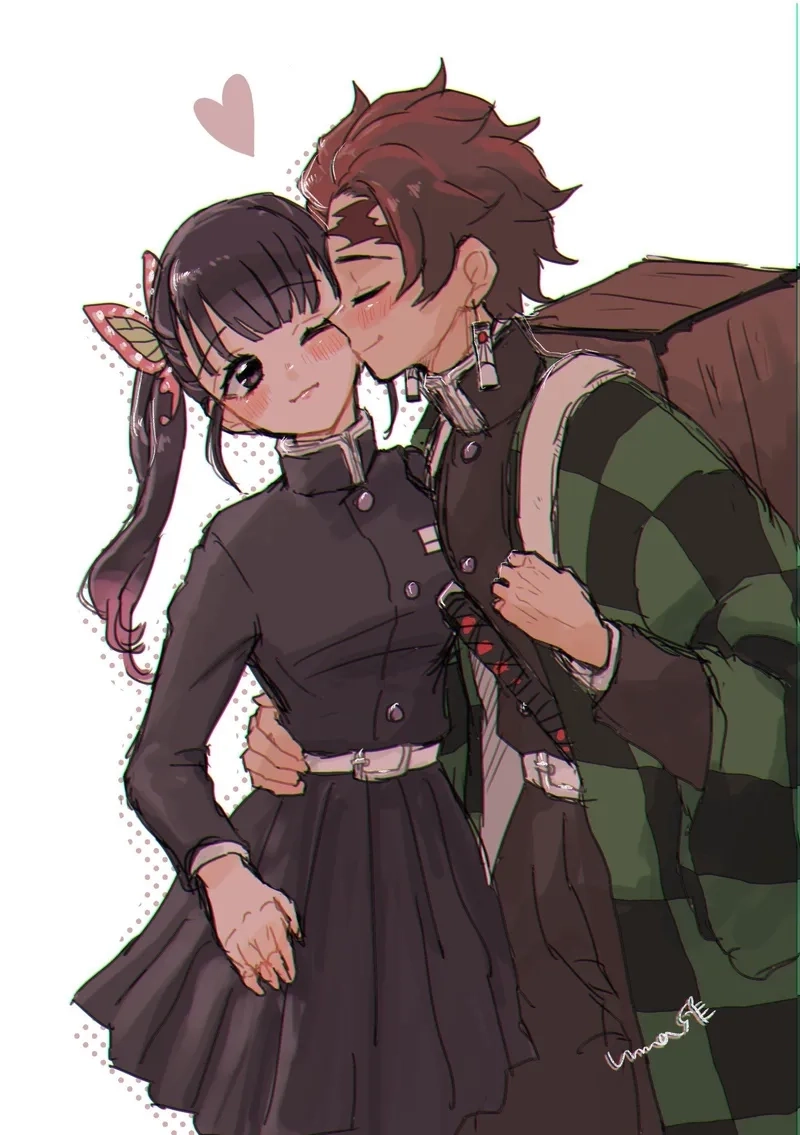 Khoảnh khắc tình cảm giữa Tanjiro & Kanao đầy tinh tế