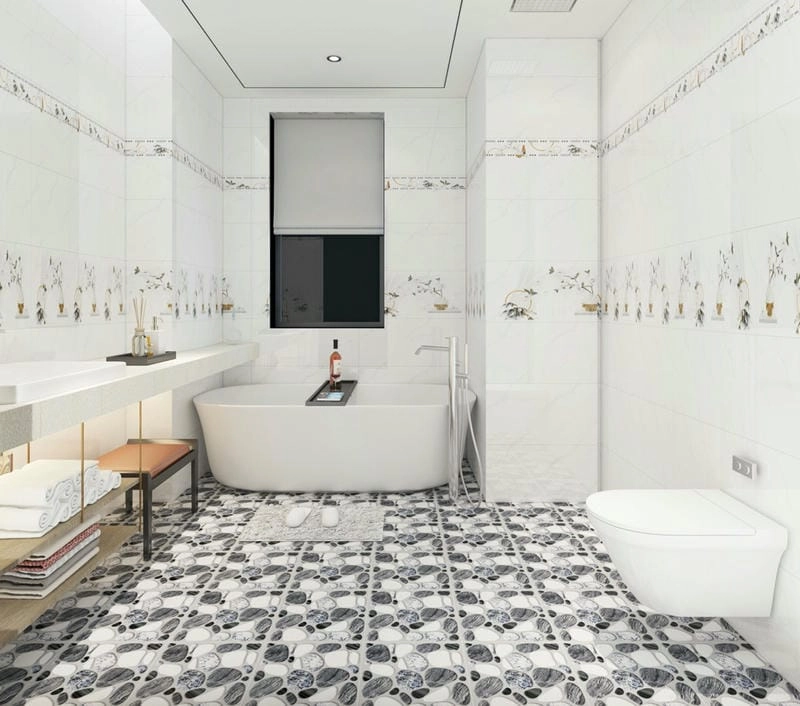 những mẫu gạch lát nhà tắm đẹp lựa chọn tiện nghi