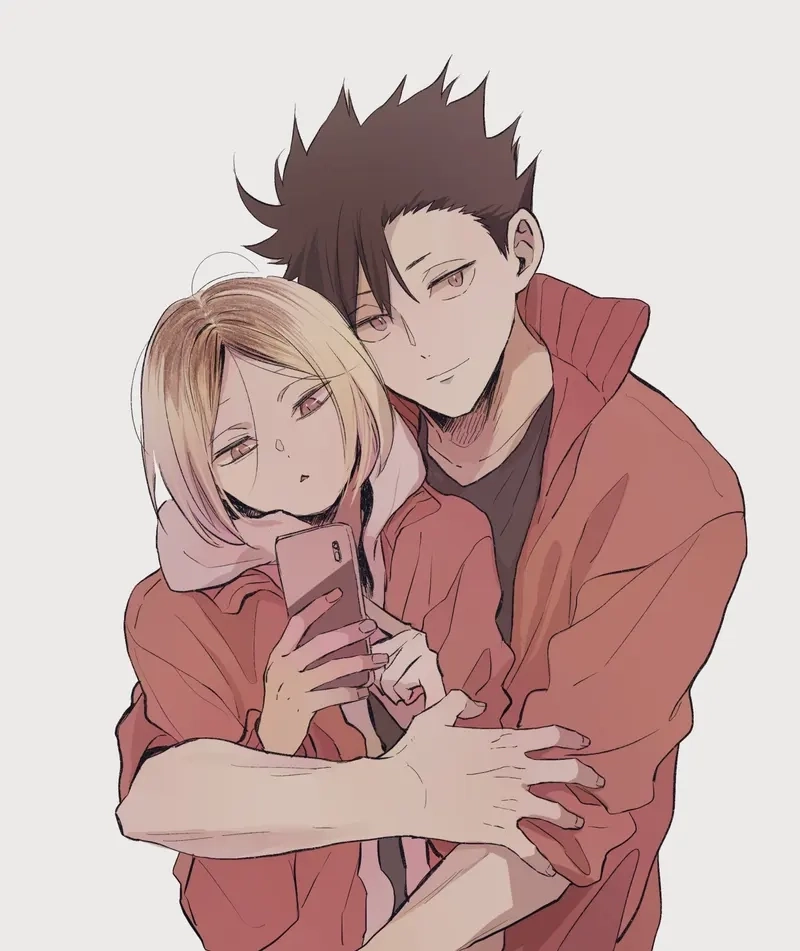Hình ảnh Kenma Kuroo bên nhau khiến cộng đồng tan chảy