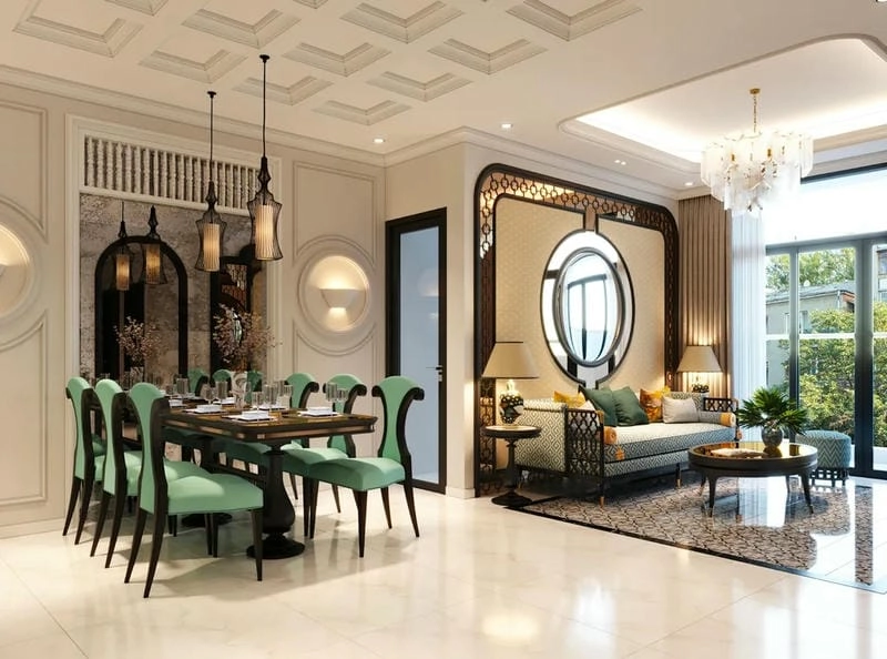 Mẫu phong cách thiết kế nội thất bắc âu hài hòa