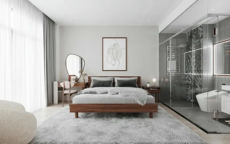 lắp kính nhà tắm nhanh gọn đẹp mắt cho mọi căn hộ