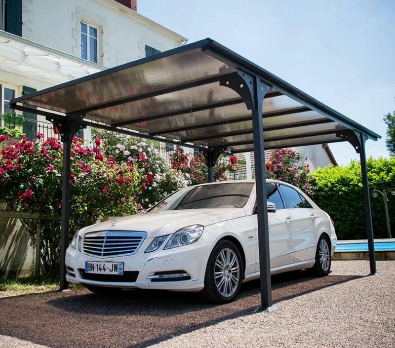 Sáng tạo không gian cho nhà để xe hơi nhỏ gọn