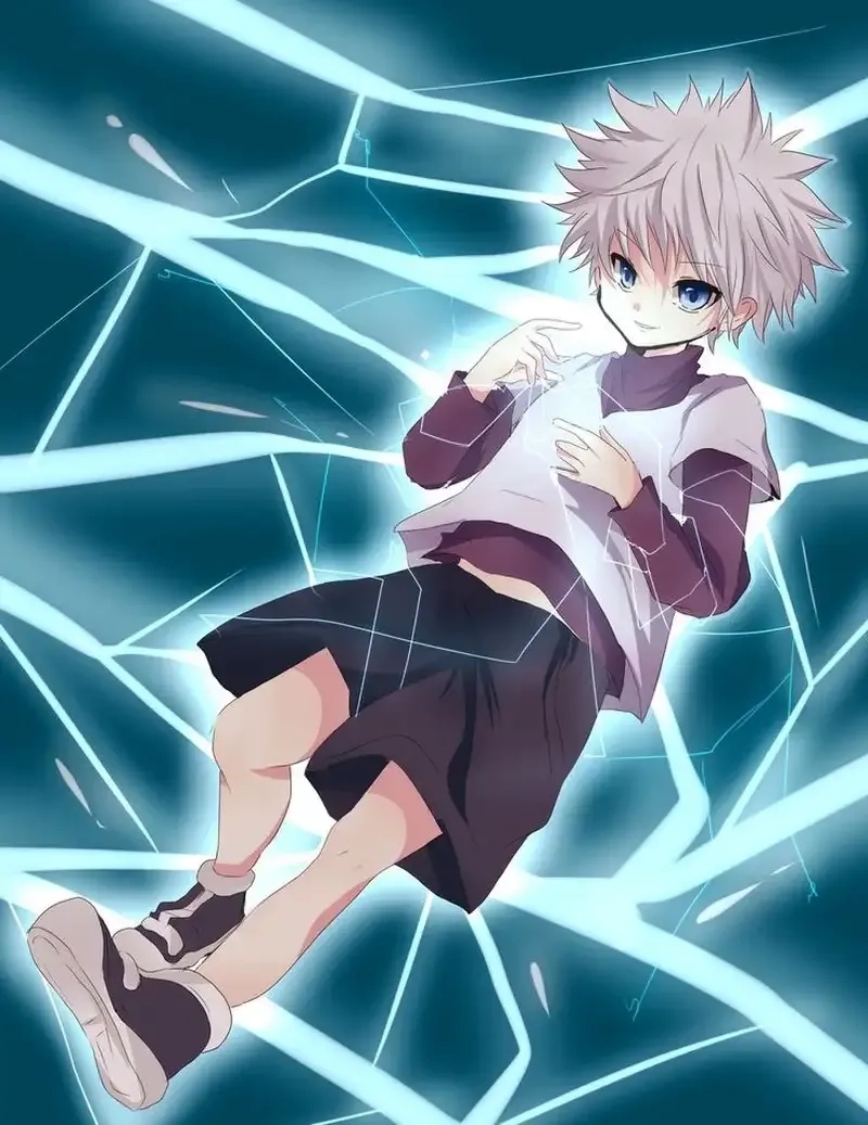 Phong cách vẽ tay của Killua Manga cực chất