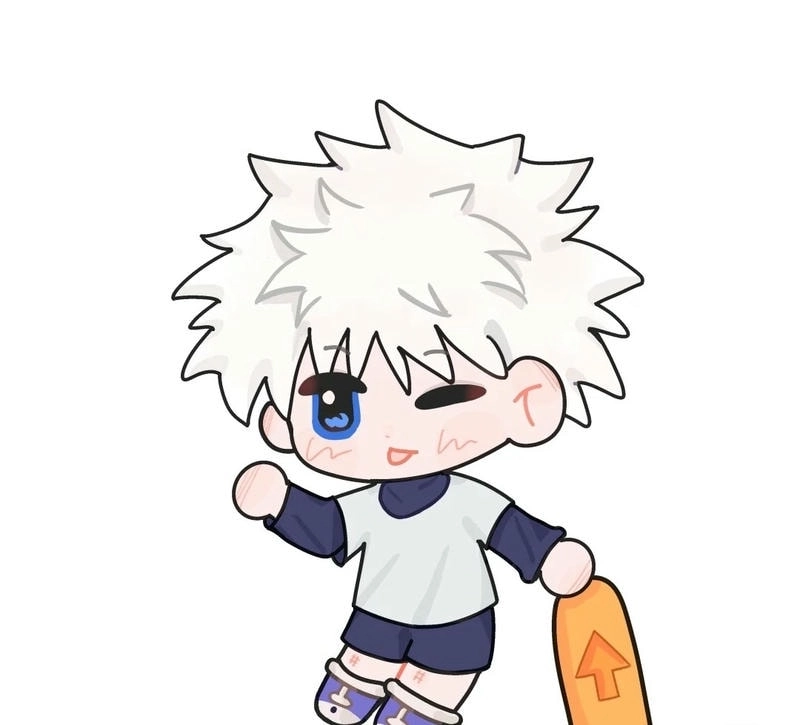 Phong cách Killua Chibi Cute cực kỳ dễ thương