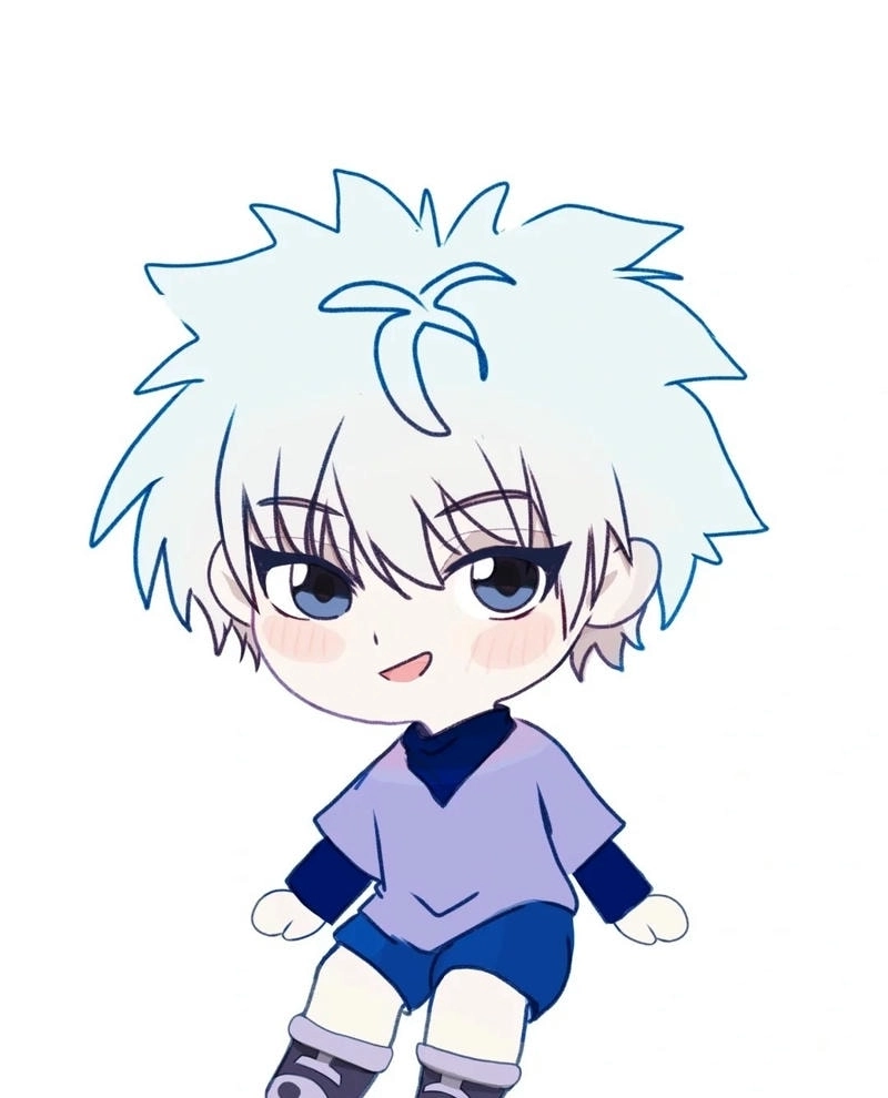 Biểu cảm đáng yêu của Killua Chibi Face gây sốt