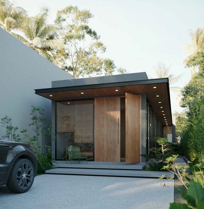 mẫu nhà gỗ homestay không gian nghỉ dưỡng ấm cúng