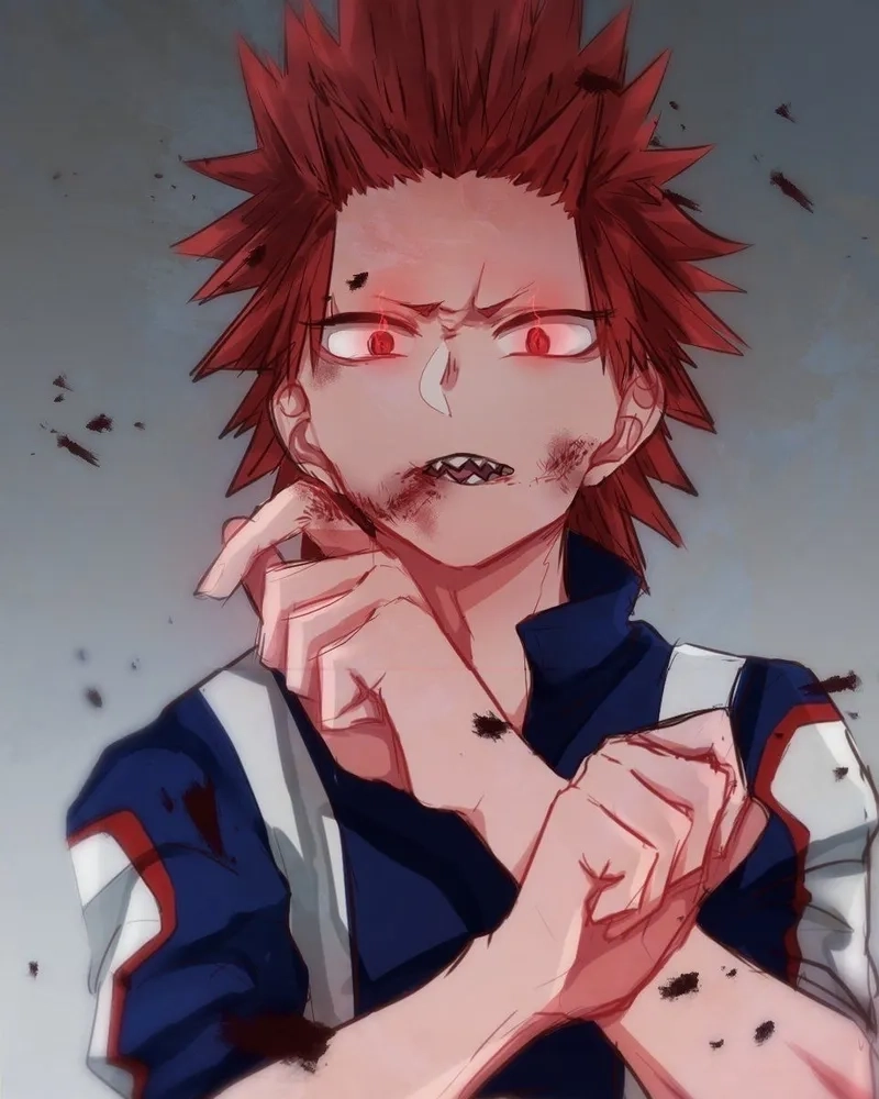 Kirishima manga xuất hiện xuyên suốt từ phần đầu của truyện tranh My Hero Academia.