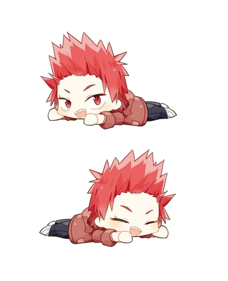 Eijiro Kirishima chibi là từ khóa tìm kiếm phổ biến cho các hình ảnh dễ thương.