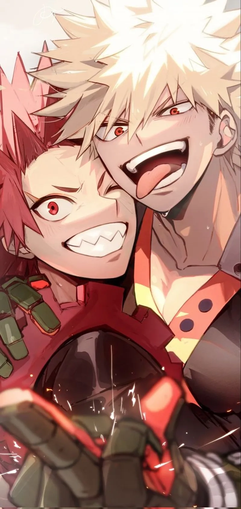 Kirishima x Bakugo là cặp đôi được nhiều fan 