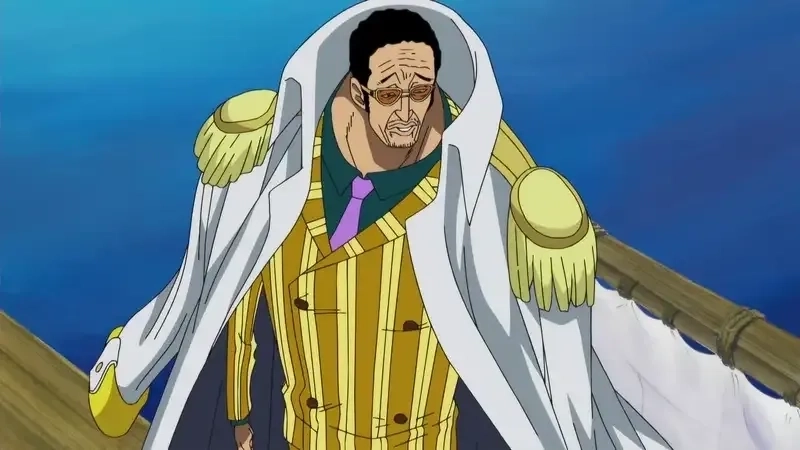 Borsalino Kizaru là tên thật của đô đốc hài hước và mạnh mẽ