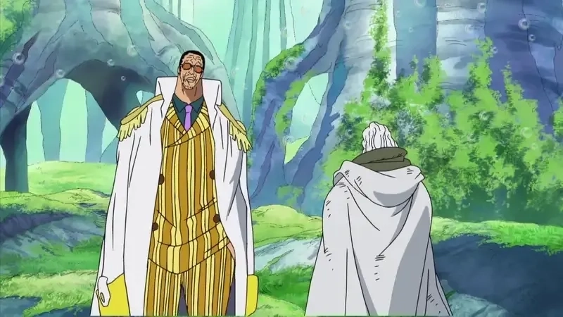 Arlong vs Kizaru là giả tưởng không cân sức giữa tân binh và đô đốc