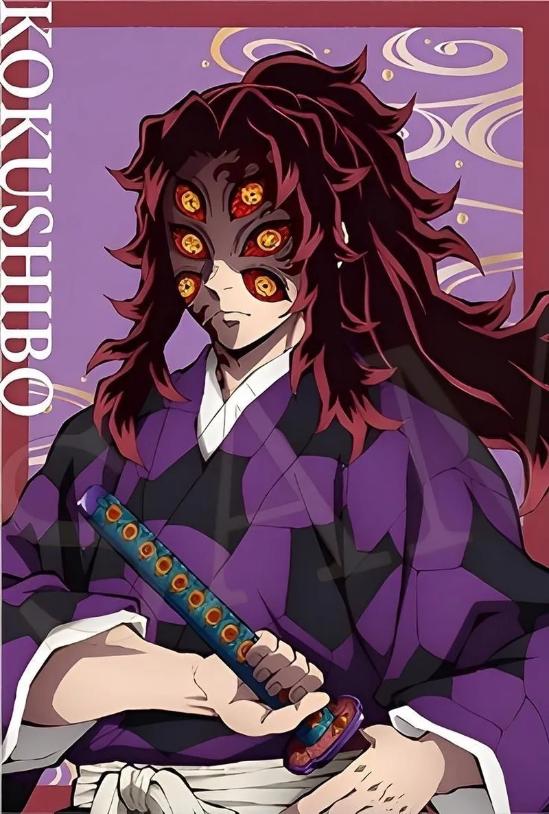 Tuyển tập hình ảnh Kokushibo sắc nét và đầy quyền uy