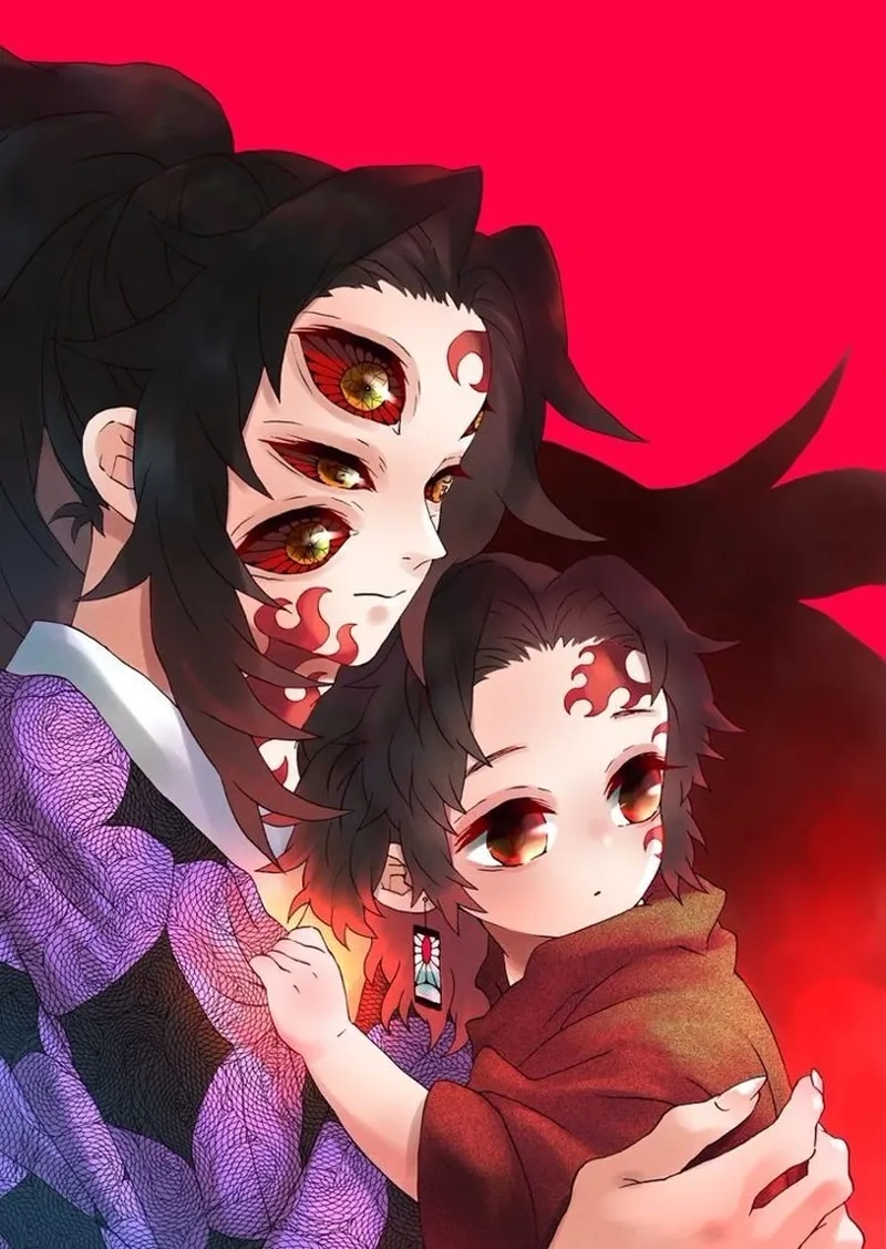 Câu chuyện đặc biệt của Kokushibo x Nakime trong fanart