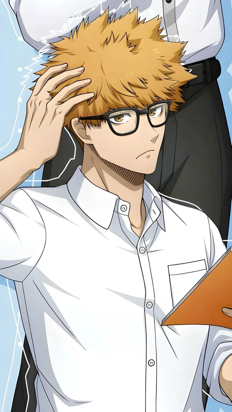 Kunigami Rensuke nổi bật với mái tóc cam và tinh thần thi đấu quyết đoán