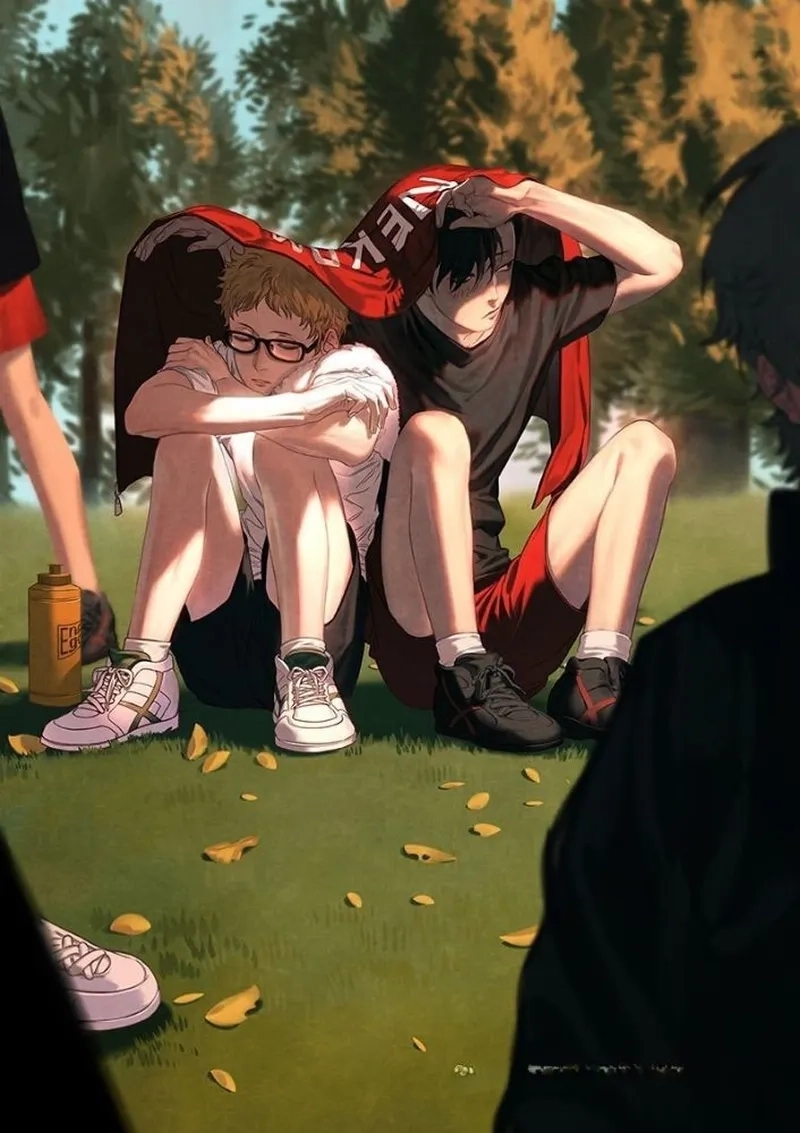 Ảnh fanart Oikawa Kuroo Bokuto gây sốt với concept nhóm