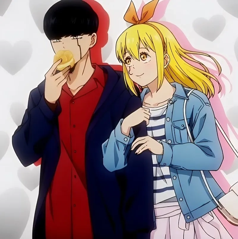 Tình cảm nhẹ nhàng giữa Lemon x Mashle cực dễ thương