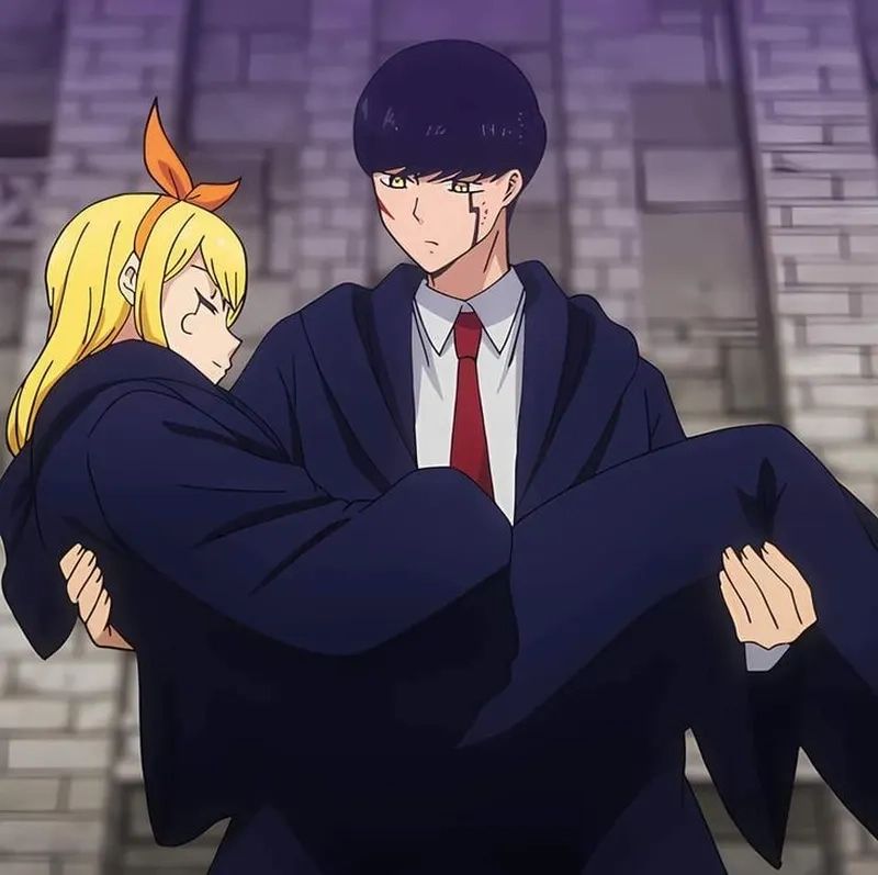 Cặp đôi dễ thương Lemon Mashle khiến fan thích thú